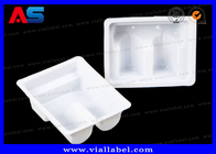 Beyaz Renkli Plastik Tepsisi 2× 2ml Şişe Tutmak İçin Semaglutide Paketleme MOQ 100pcs