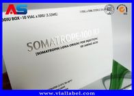 Somatropin Vücut Geliştirme Hcg Tabletler Özel Hap Kutusu / Tıp Karton Kutu